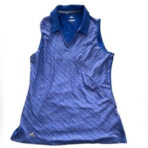 New adidas golf sleveless polo